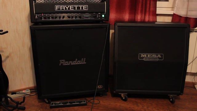 Randall 4x12XL USA Celestion Vintage 30 + VHT Pittbull UL смотреть онлайн
