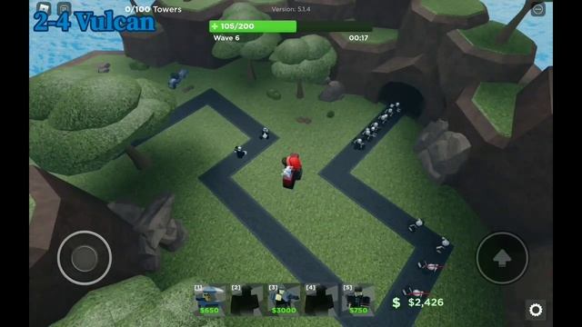 How Far Can You Go With Vulcan? | Roblox Tower Blitz смотреть онлайн