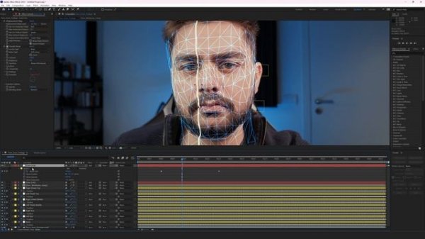 Advanced Face Scanning Effect in After Effects (No Plugins)