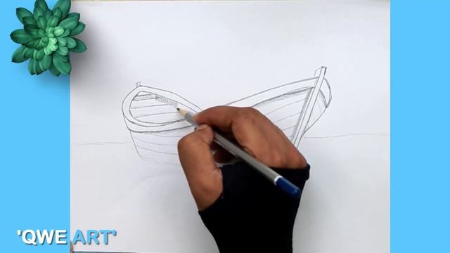 Simple Boat Drawing | How to draw a Boat | pencil sketch of Boat ⛵#boat_drawing смотреть онлайн