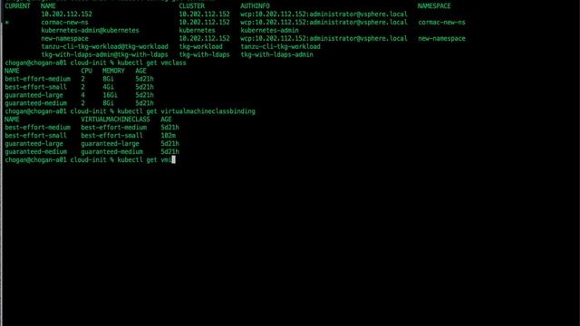 Create a VM via a YAML manifest using the VM Service in vSphere with Tanzu смотреть онлайн