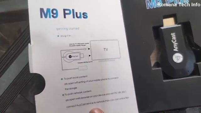 anycast m9 plus dongle wireless display review by Romana Tech Info Manghopir Road. S.ITE Sindh, Att смотреть онлайн