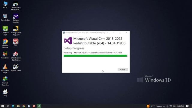 How To Solve_Atomic Heart | Microsoft Visual C++ Runtime | Error смотреть онлайн