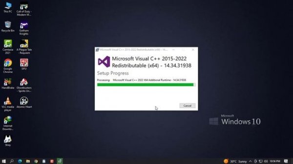 How To Solve_Atomic Heart | Microsoft Visual C++ Runtime | Error