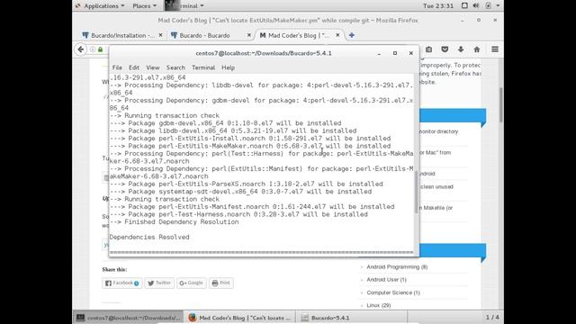 Bucardo problem : Can't locate ExtUtils MakeMaker.pm in @INC when trying to install bucardo смотреть онлайн