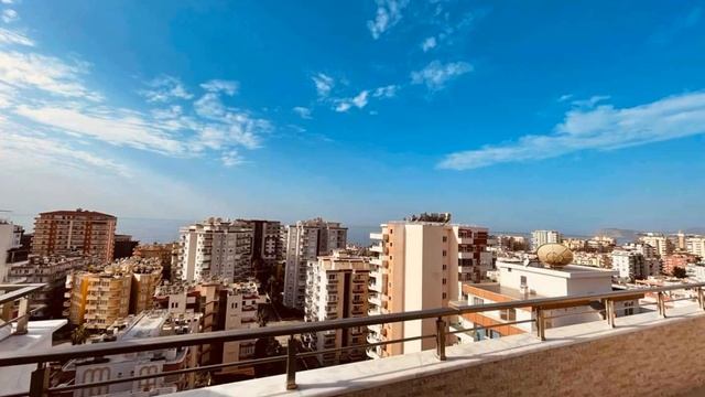 Большой стильный дуплекс в Махмутларе 3+1 с восхитительными видами Махмутлар