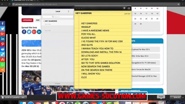 Download FIFA 18 for Mac OS X (MacBook/iMac) смотреть онлайн