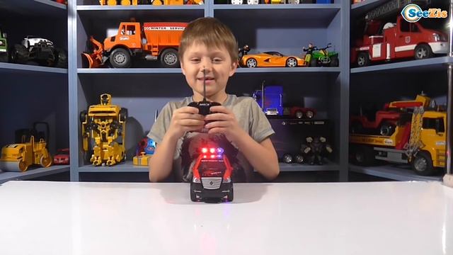 ✔ Монстр Трак. Машинки для детей. Распаковка и обзор игрушки от Игорька. Танцующая машинка ✔ смотреть онлайн