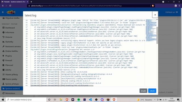 Ep 12 - Nefunguje mi plugin, co s tím? - Jak si zlepšit svůj Minecraft server смотреть онлайн