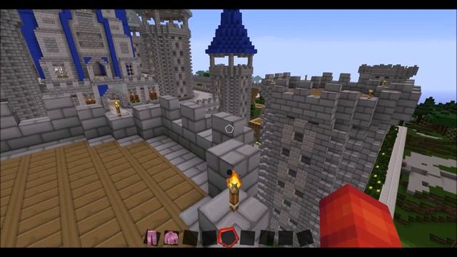 Minecraft 1.8 - Spawn Map Castle смотреть онлайн