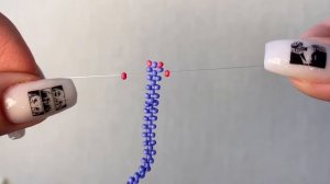 простое кольцо из бисера | Anastasia Glukhova |