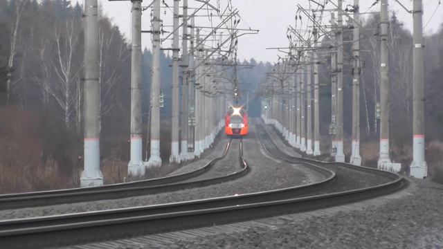 ЭС1-031 "Ласточка" Москва - Смоленск смотреть онлайн