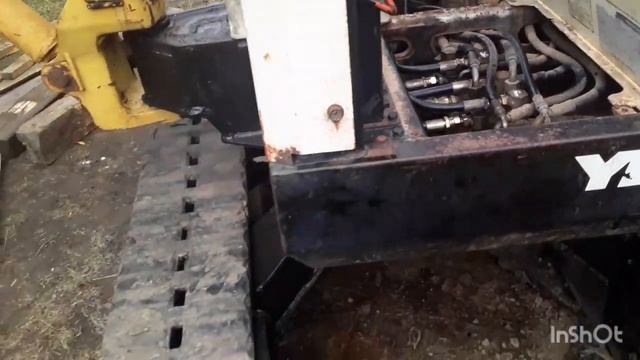 Мини экскаватор,привожу в порядок. смотреть онлайн