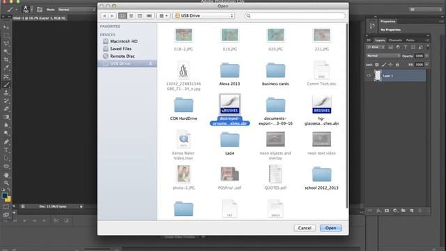 Photoshop Load Brushes смотреть онлайн
