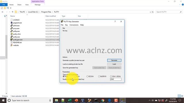 How to generate SSH Key Pair in Windows using puttygen.exe? смотреть онлайн