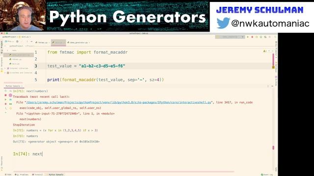 Python Iterators and Generators for Network Automation смотреть онлайн