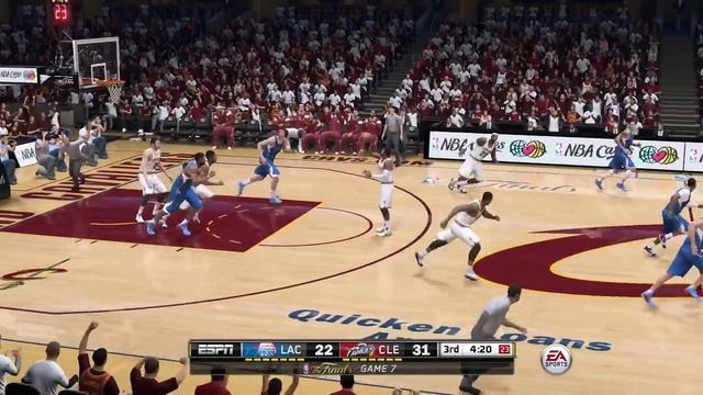 NBA Live 15 (Xbox One): Cavs vs Clippers Gameplay (NBA Finals Presentation) смотреть онлайн