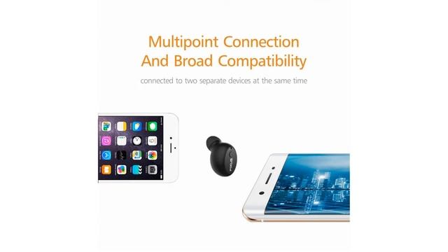 FOCUSPOWER F10 Smallest Mini Bluetooth Earbud with 6 Hour Playtime смотреть онлайн