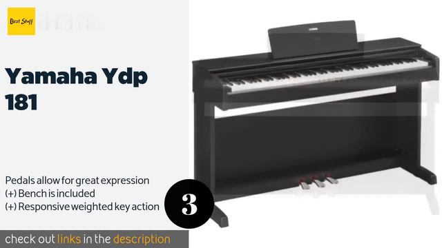 🌵5 Best 88 Key Electric Pianos 2020 смотреть онлайн
