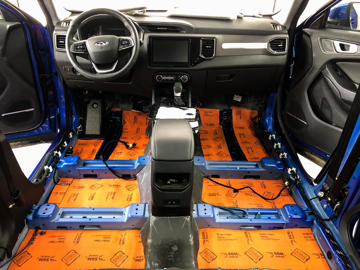 Шумоизоляция Chery Tiggo  4 | Maximum тишины в салоне!