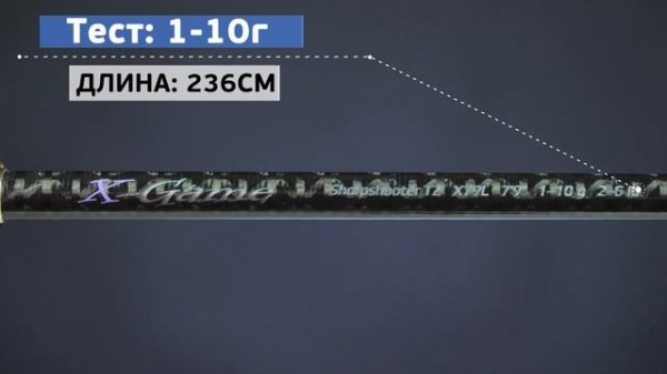 Обзор удилищ для спиннинговой ловли Azura X-GAME!