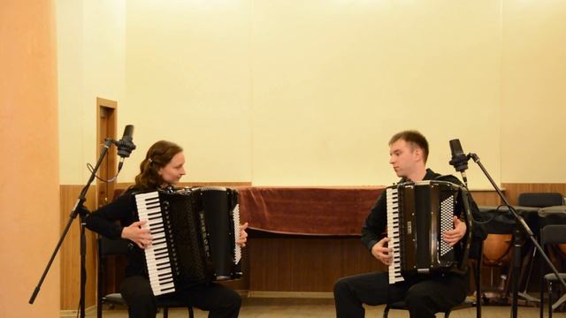 M. Borzenko (acordion) - V. Sultanbeev (acordion) - R. Galliano - Tango pour Claude смотреть онлайн