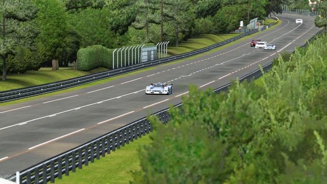 rFactor 2 Mercedes CLR around Lemans смотреть онлайн