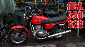Мотоцикл ЯВА 350 638!