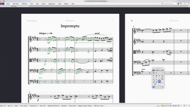 How to Change the Colour of your Notation in Sibelius смотреть онлайн