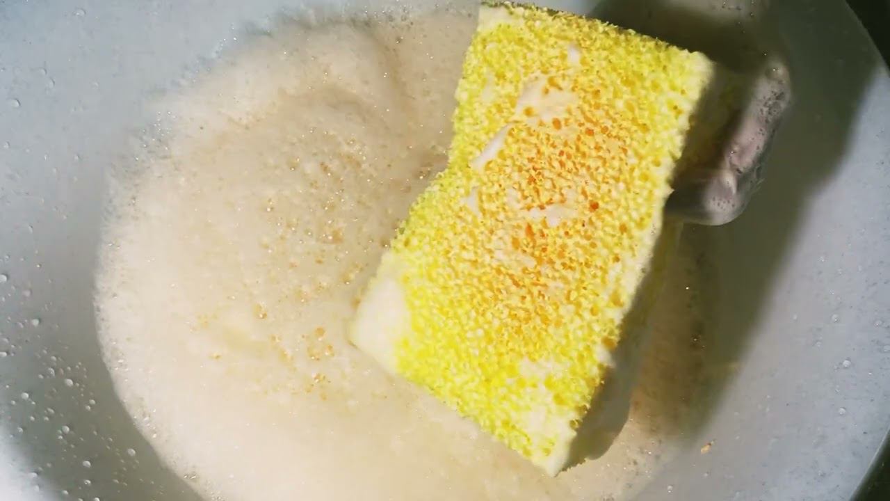 ASMR/soaked Barbie Soap/sponge