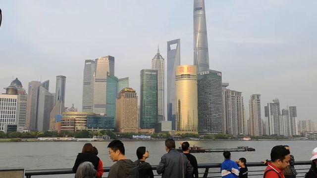 Шанхай, набережная Вайтань смотреть онлайн