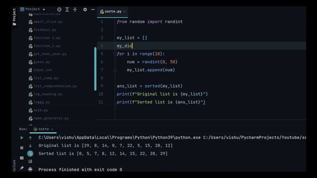 Python Sort List | SavageCamp смотреть онлайн