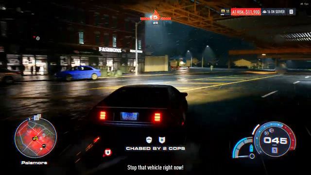 NFS Unbound : Delorean VS Police Pursuit смотреть онлайн