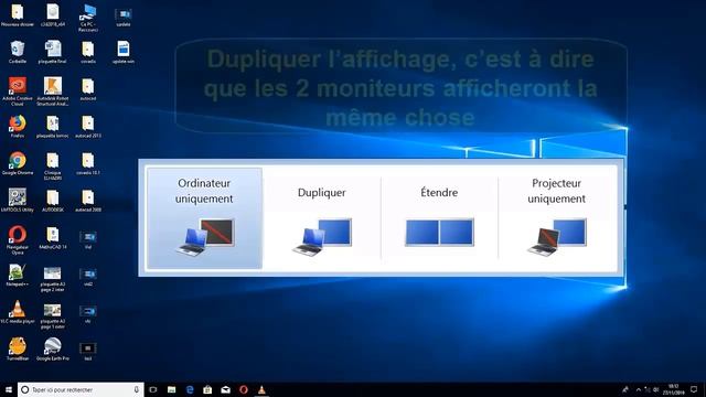 Connecter écran externe ordinateur portable HDMI Windows 10 смотреть онлайн