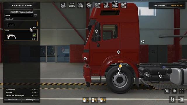 ETS2 1.40! Mercedes SK Mod von XBS?? смотреть онлайн