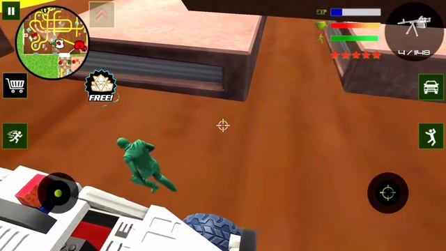 История Игрушек на телефоне (Обзор игры Army Toys Town)