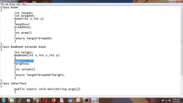 Lecture 24: Inheritance and its types || Subclass and Superclass Constructor смотреть онлайн
