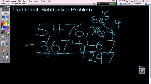 Big Number Subtraction: Traditional (Krish and Nick) смотреть онлайн