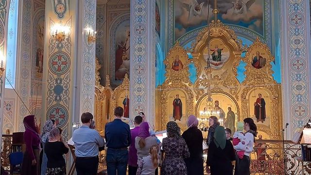 "Трисвятое" (Ярославское).Регент Екатерина Артюхова. смотреть онлайн