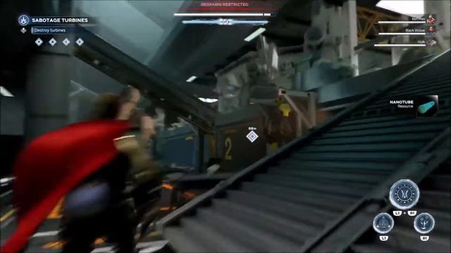 Marvel's Avengers Communication Nexus Sabotage Drop Zone Mission смотреть онлайн