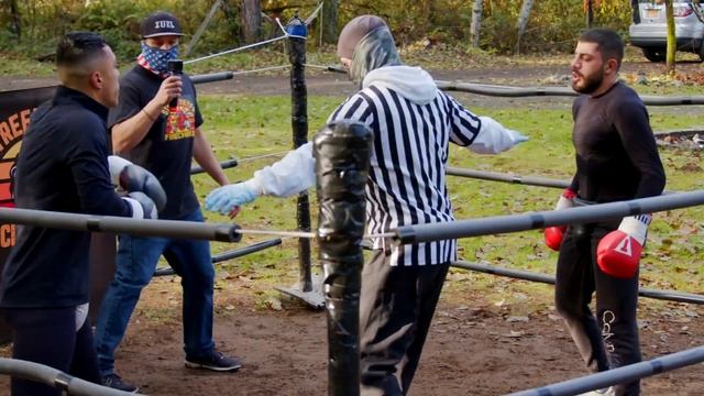 STREETBEEFS SCRAPYARD | GOLDEN HANDS vs ARMAN HAMMER TITLE FIGHT смотреть онлайн