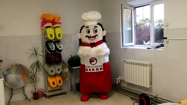 The Chef mascot costume for promotions. Hi, I make mascot costumes! смотреть онлайн