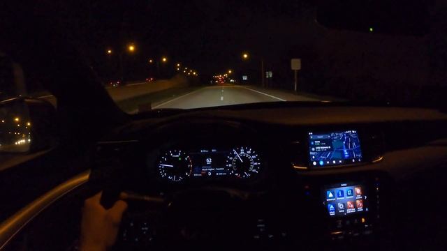 2022 Infiniti QX55 Luxe AWD - POV Night Drive 4K (Binaural Audio) Sound System смотреть онлайн