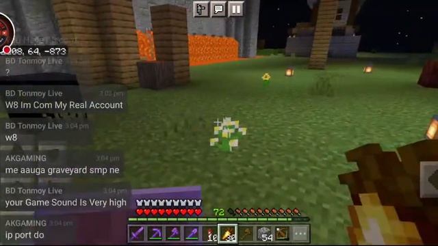 MINECRAFT PE LIVE ! PUBLIC SMP JAVA/PE || JOINE FOR FREE ! WAR смотреть онлайн