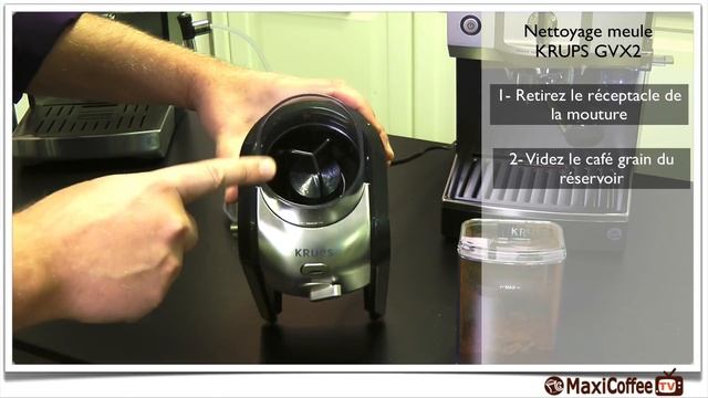 Moulin Krups GVX2 | Les Tutos MaxiCoffee смотреть онлайн