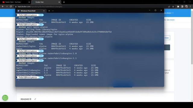 Cara Membuat Docker image dan Upload ke Docker Hub Lengkap смотреть онлайн