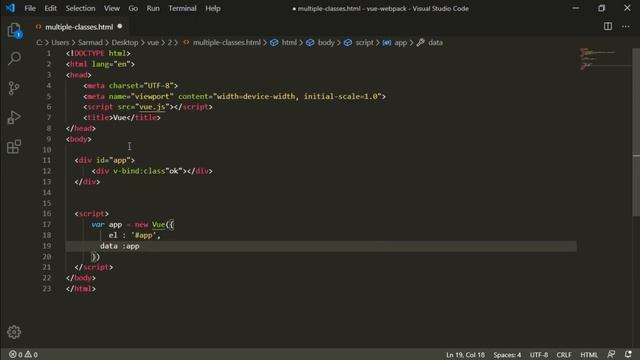 How To Bind Multiple Classes Bind Classes Dynamically In Vue js How To Add and Remove Classes in Vu смотреть онлайн