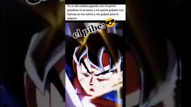 eso me pasó estoy dominado el UI #dragonball #goku смотреть онлайн