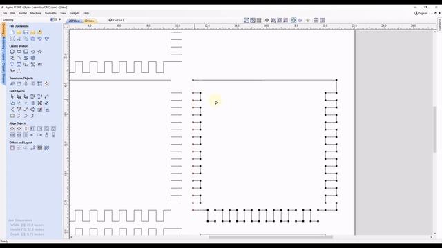 Adjust Shapes by Node Editing - Vectric VCarve, Aspire, & Cut2D Quick Tip смотреть онлайн