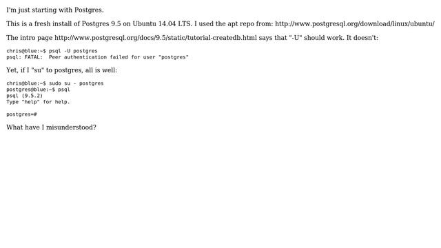DevOps & SysAdmins: Why doesn't "psql -U" work for me? (2 Solutions!!) смотреть онлайн